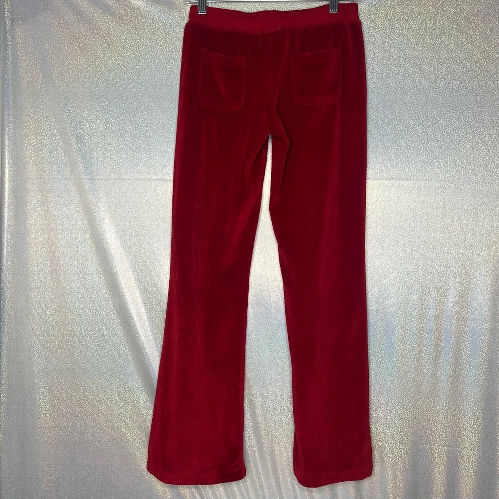 Dulce Devine pants velvet velour pockets on bum y2k lounge sweatpants cute icon - Picture 6 of 6